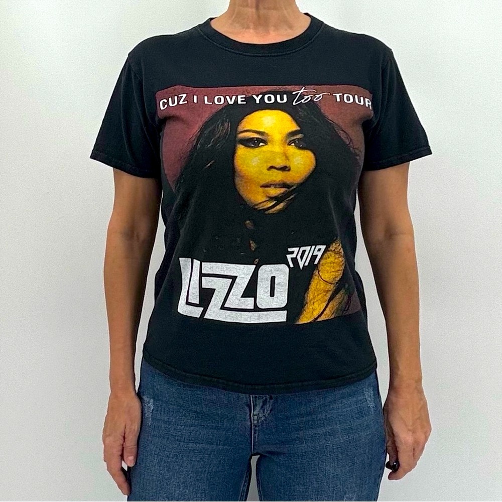 Lizzo Cuz I Love You Too 2019 Tour Graphic Band Concert Tee Shirt